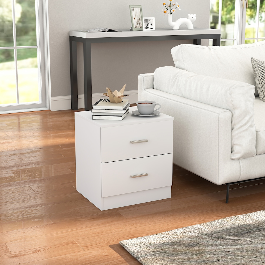 Image 987831_ALTMORE7.jpg, Product 987-831 / Price $90.63, HOMCOM Bedside Table w/ 2 Drawers, Nightstand, Side Storage Cabinet Unit from HOMCOM on TSC.ca's Home & Garden department