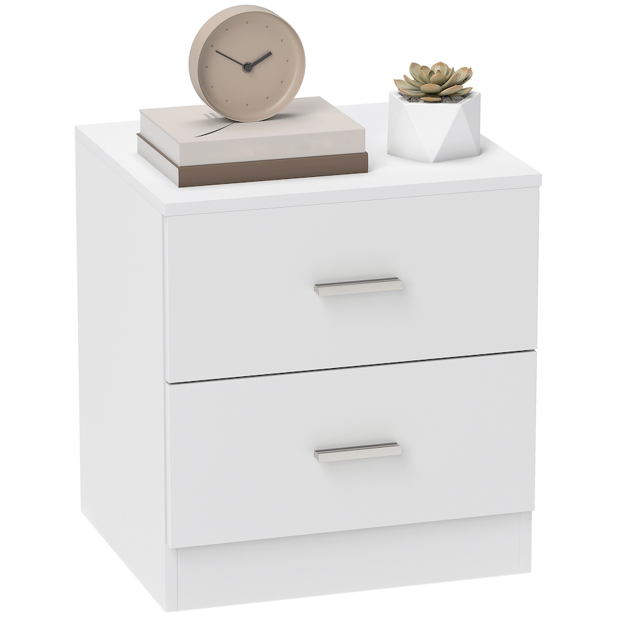 Image 987831_ST01.jpg, Product 987-831 / Price $90.63, HOMCOM Bedside Table w/ 2 Drawers, Nightstand, Side Storage Cabinet Unit from HOMCOM on TSC.ca's Home & Garden department