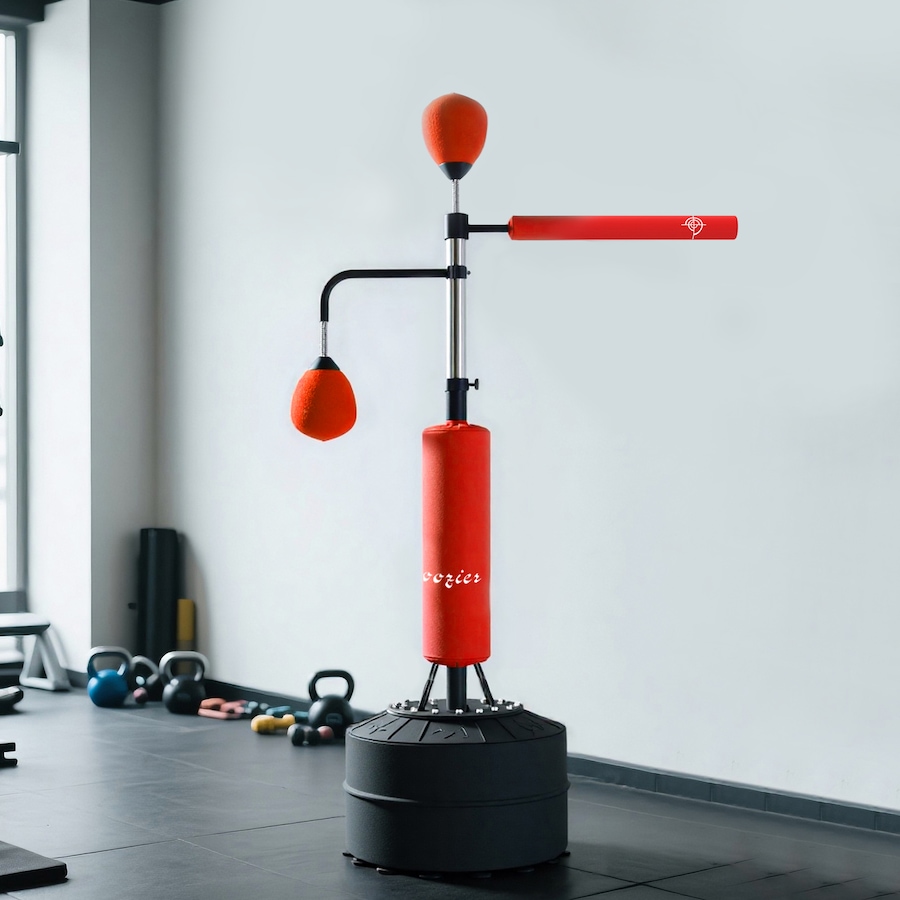 Image 987832_ALTMORE7.jpg, Product 987-832 / Price $184.99, Soozier Standing Punching Bag with 2 Speed Balls, 360° Reflex Bar, Red from Soozier on TSC.ca's Health & Fitness department