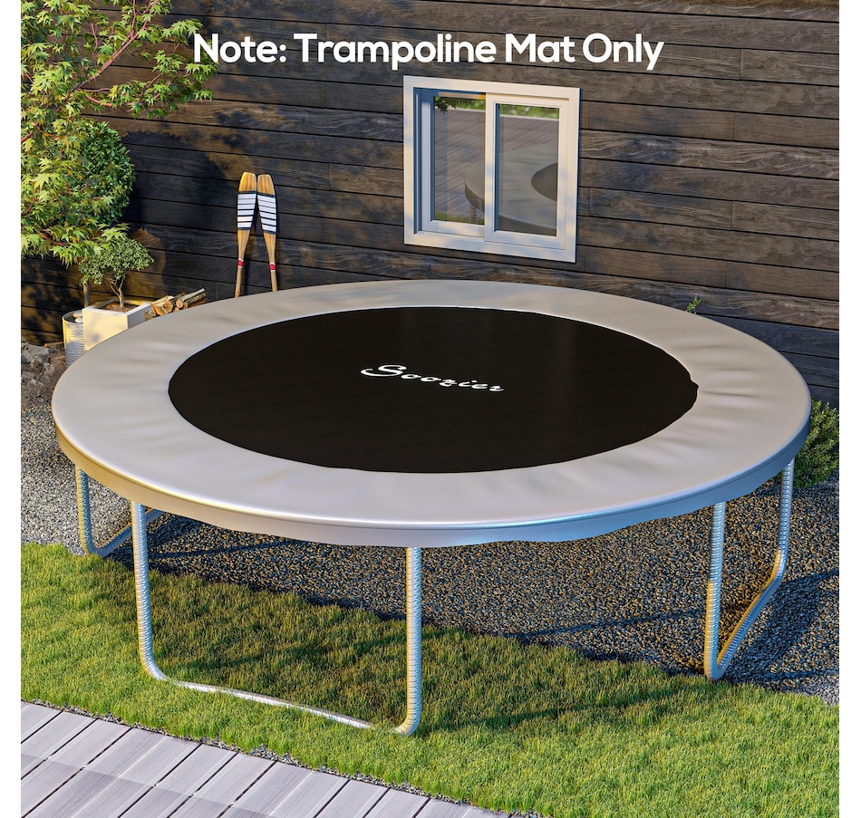 Image 987845_ALTMORE1.jpg, Product 987-845 / Price $74.99, Soozier Trampoline Mat with 80 V-Hooks, Fits 14' Trampoline, Black from Soozier on TSC.ca's Health & Fitness department