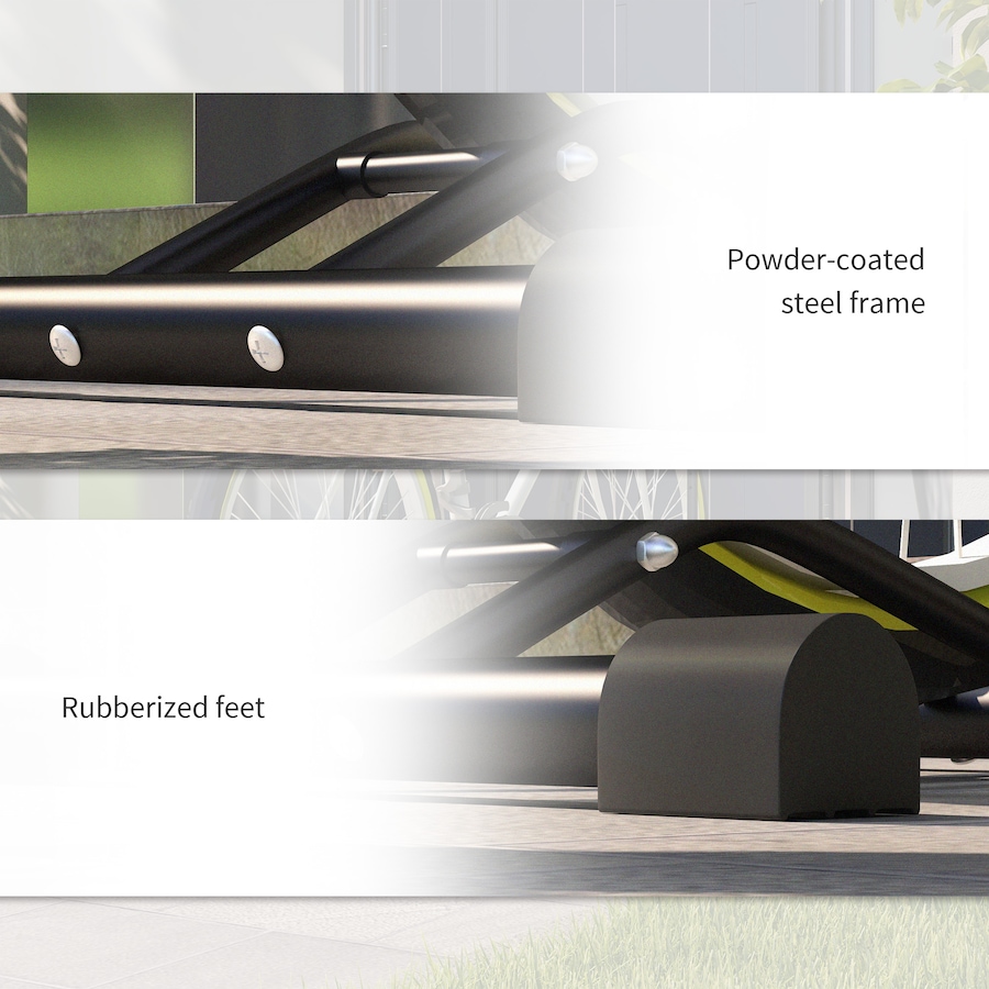 Image 987856_ALTMORE6.jpg, Product 987-856 / Price $44.99, Soozier Vertical & Horizontal Bike Rack Fits 24"-29" and 700c Bikes from Soozier on TSC.ca's Home & Garden department