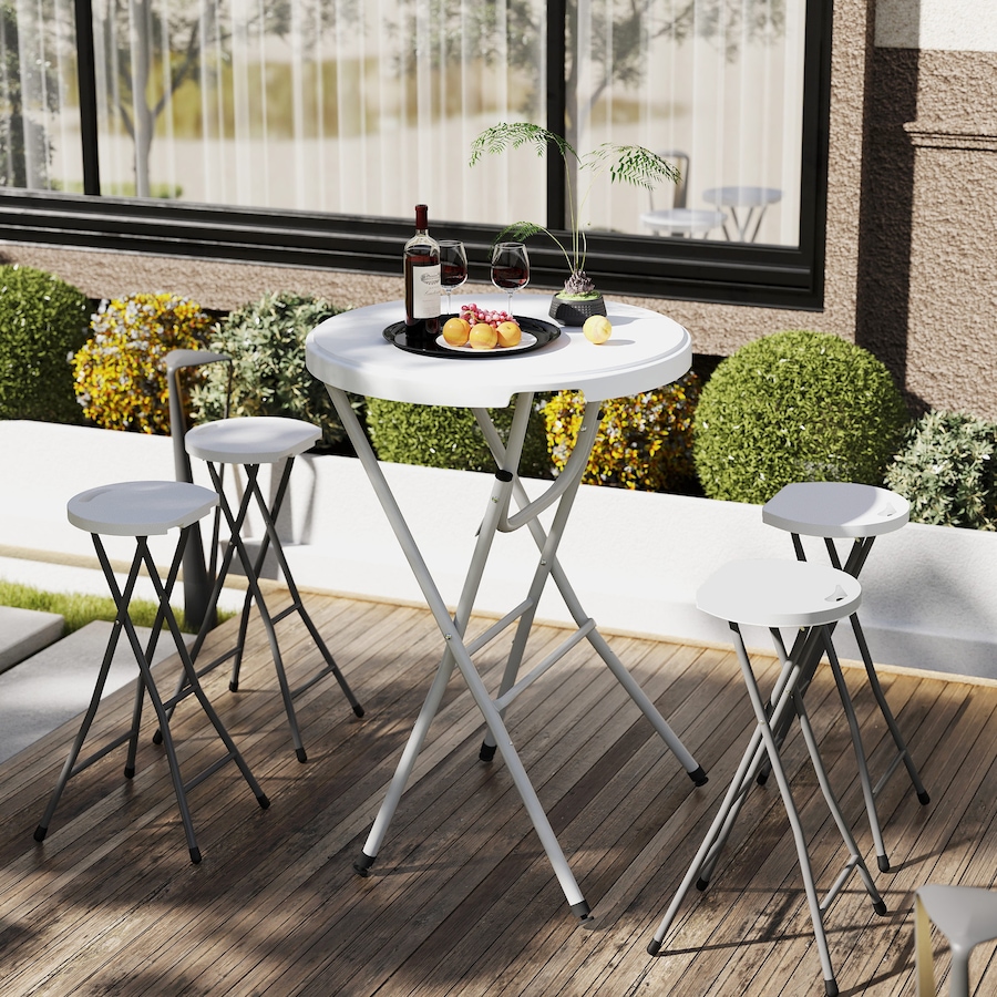 Image 987887_ALTMORE1.jpg, Product 987-887 / Price $113.99, Outsunny 31.5" Outdoor Bar Table, Bar Height Folding Table with HDPE Top from Outsunny on TSC.ca's Home & Garden department