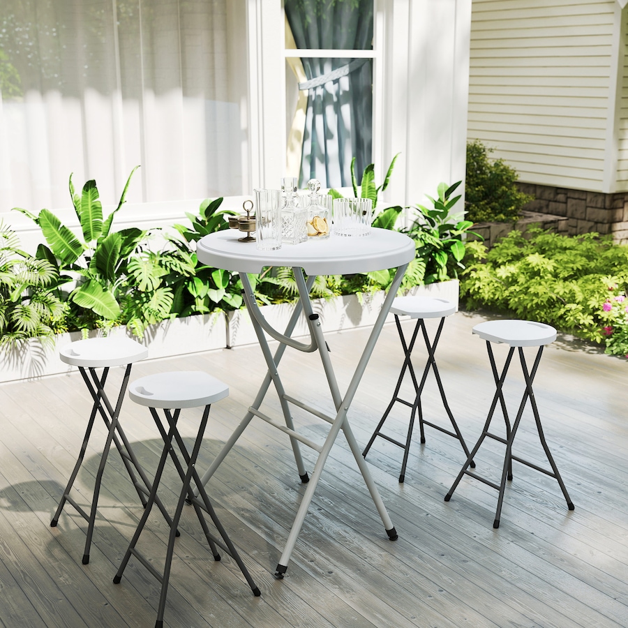 Image 987887_ALTMORE6.jpg, Product 987-887 / Price $113.99, Outsunny 31.5" Outdoor Bar Table, Bar Height Folding Table with HDPE Top from Outsunny on TSC.ca's Home & Garden department