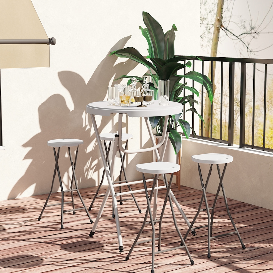Image 987887_ALTMORE7.jpg, Product 987-887 / Price $113.99, Outsunny 31.5" Outdoor Bar Table, Bar Height Folding Table with HDPE Top from Outsunny on TSC.ca's Home & Garden department