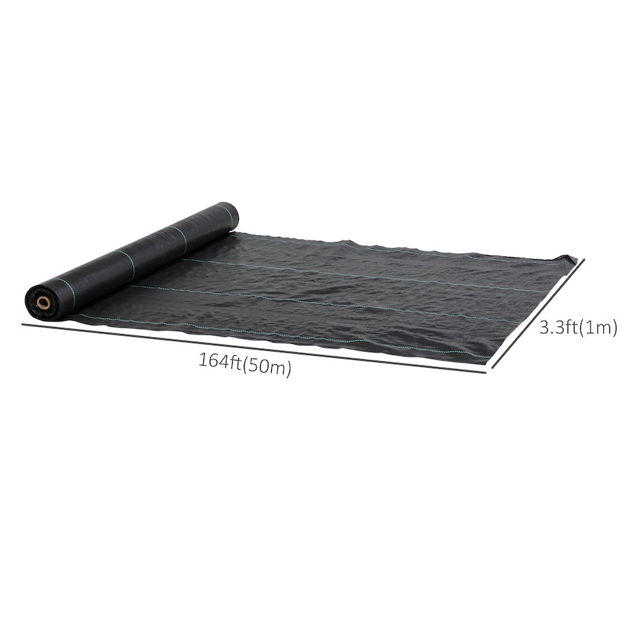 Image 987911_ALTMORE2.jpg, Product 987-911 / Price $39.99, Outsunny 3x164ft Weed Barrier Landscape Fabric, 2oz Weed Block Mat from Outsunny on TSC.ca's Home & Garden department