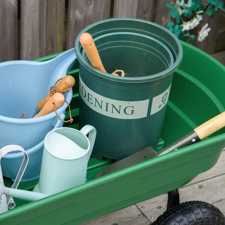 Image 987923_ALTMORE7.jpg, Product 987-923 / Price $108.30, Outsunny Steel Garden Cart with Handle and 10" Pneumatic Tires from Outsunny on TSC.ca's Home & Garden department