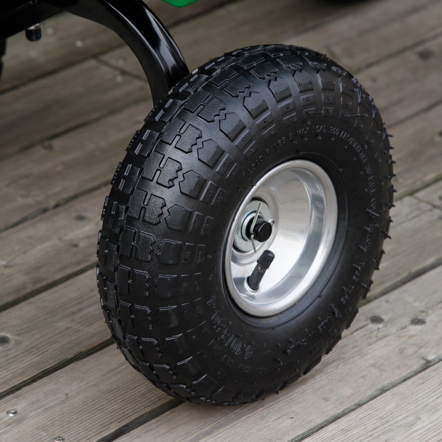 Image 987923_ALTMORE8.jpg, Product 987-923 / Price $108.30, Outsunny Steel Garden Cart with Handle and 10" Pneumatic Tires from Outsunny on TSC.ca's Home & Garden department