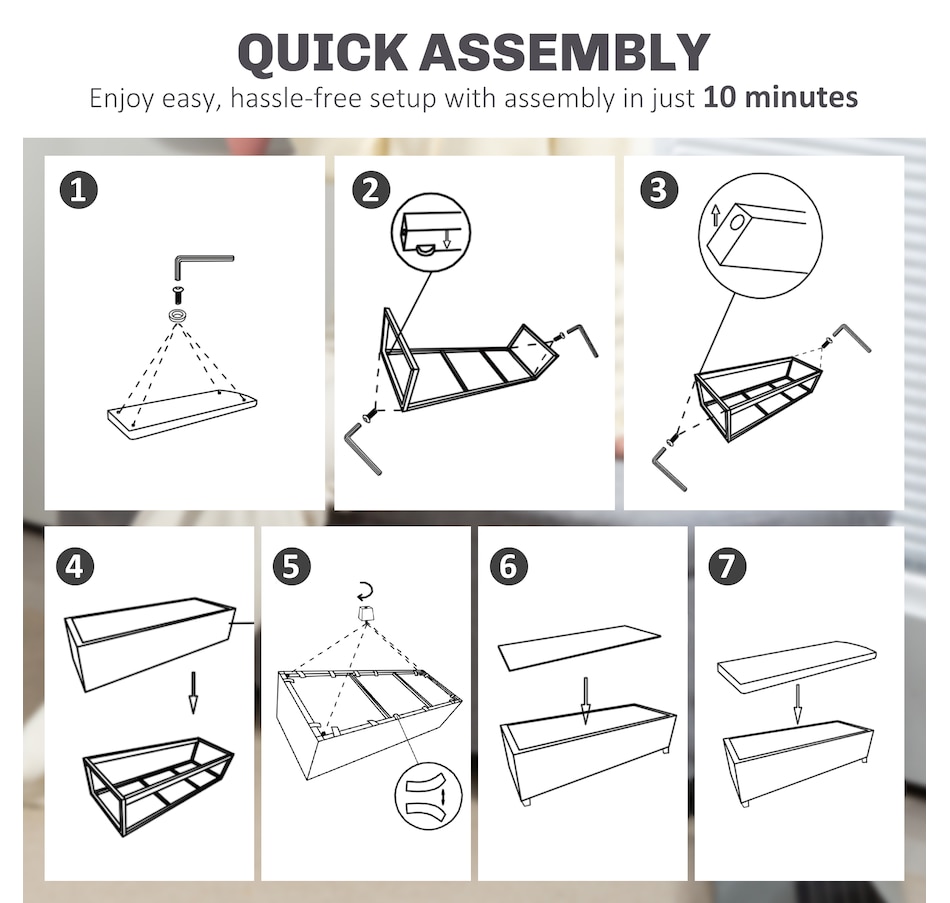 Image 987927_ALTMORE6.jpg, Product 987-927 / Price $119.99 - $129.99, HOMCOM 44 Inches Storage Ottoman Bench with Lid, Legs, Foot Rest from HOMCOM on TSC.ca's Home & Garden department