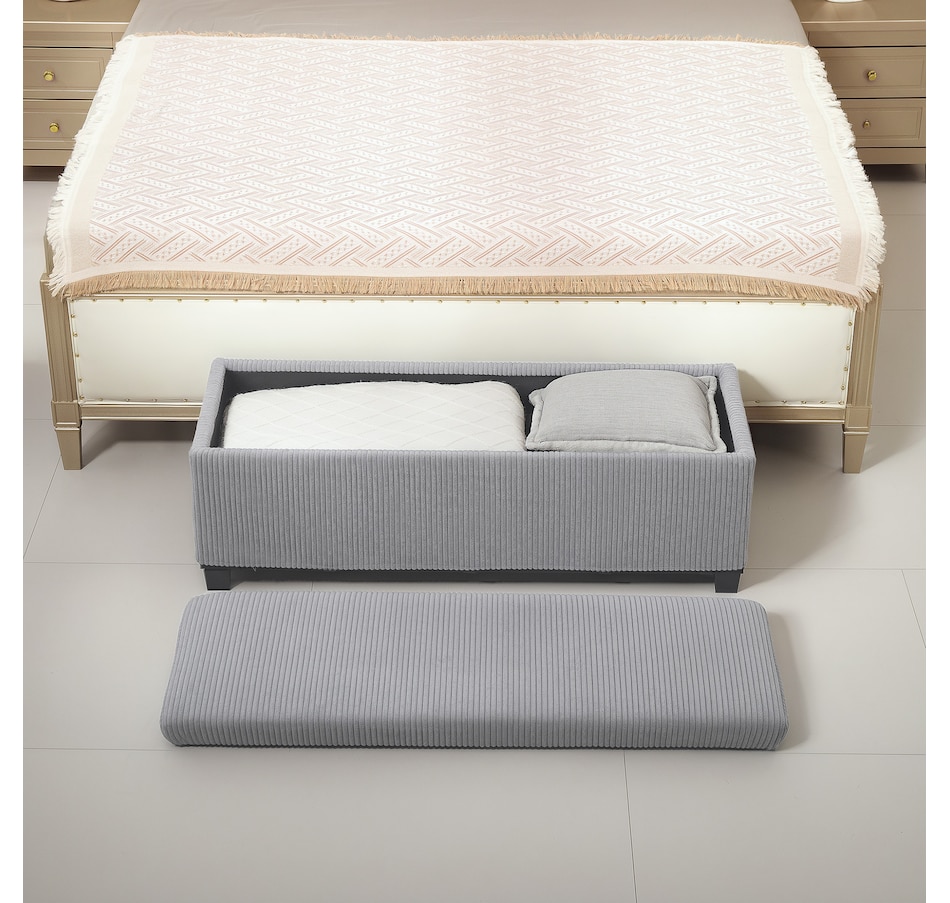 Image 987927_ALTMORE7.jpg, Product 987-927 / Price $119.99 - $129.99, HOMCOM 44 Inches Storage Ottoman Bench with Lid, Legs, Foot Rest from HOMCOM on TSC.ca's Home & Garden department