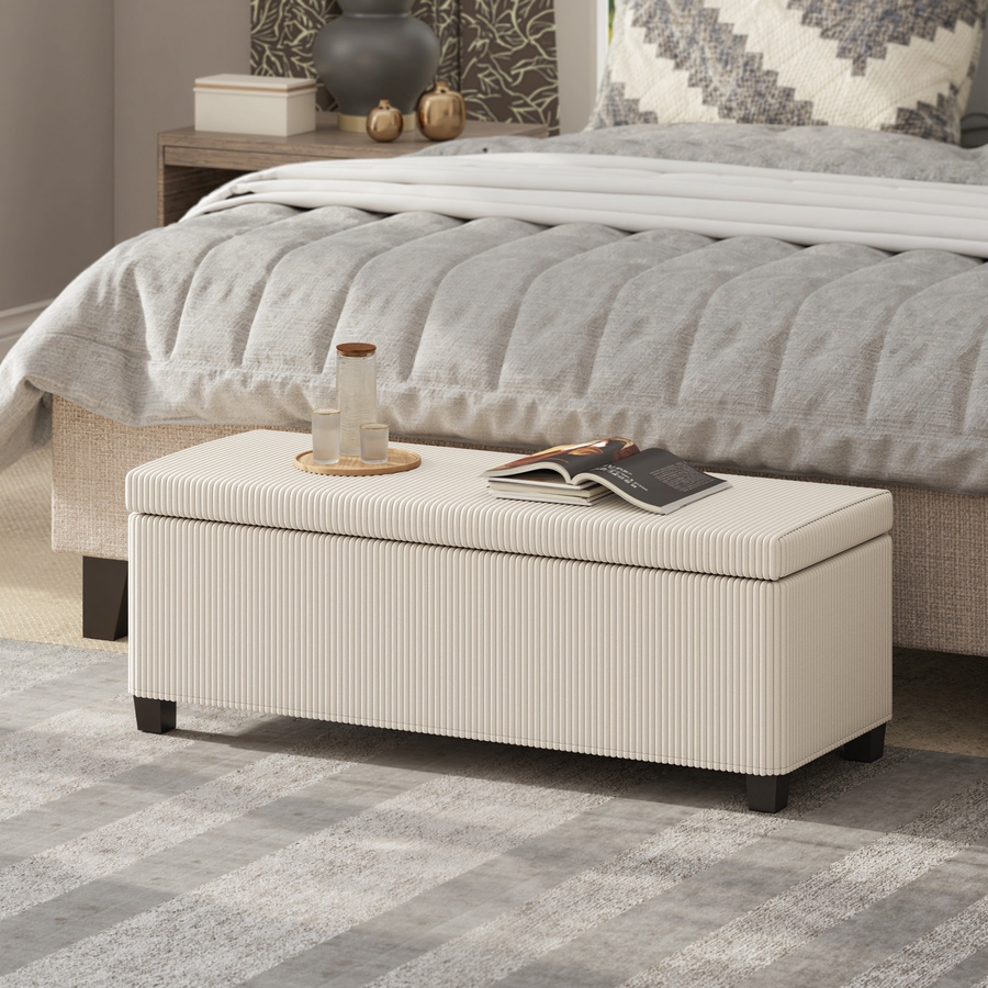 Image 987927_ALTMORE9.jpg, Product 987-927 / Price $116.39 - $119.30, HOMCOM 44 Inches Storage Ottoman Bench with Lid, Legs, Foot Rest from HOMCOM on TSC.ca's Home & Garden department