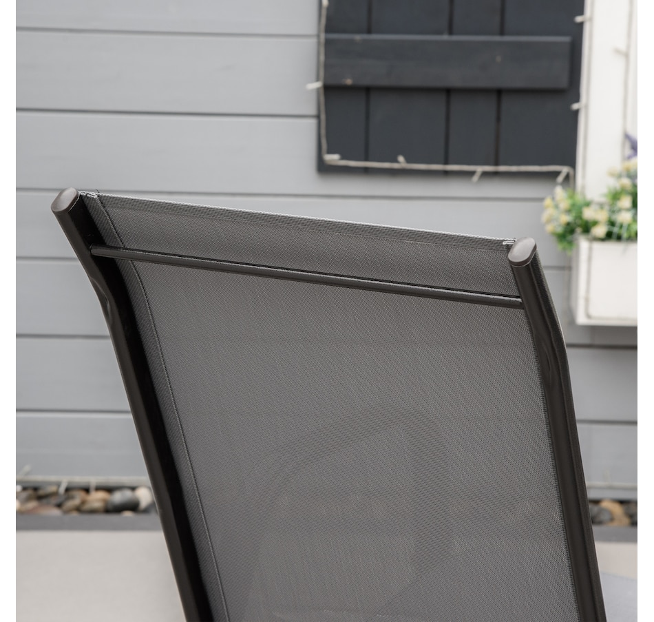 Image 987951_ALTMORE6.jpg, Product 987-951 / Price $159.99, Outsunny Set of 4 Patio Dining Chairs with Armrests for Garden, Dark Grey from Outsunny on TSC.ca's Home & Garden department