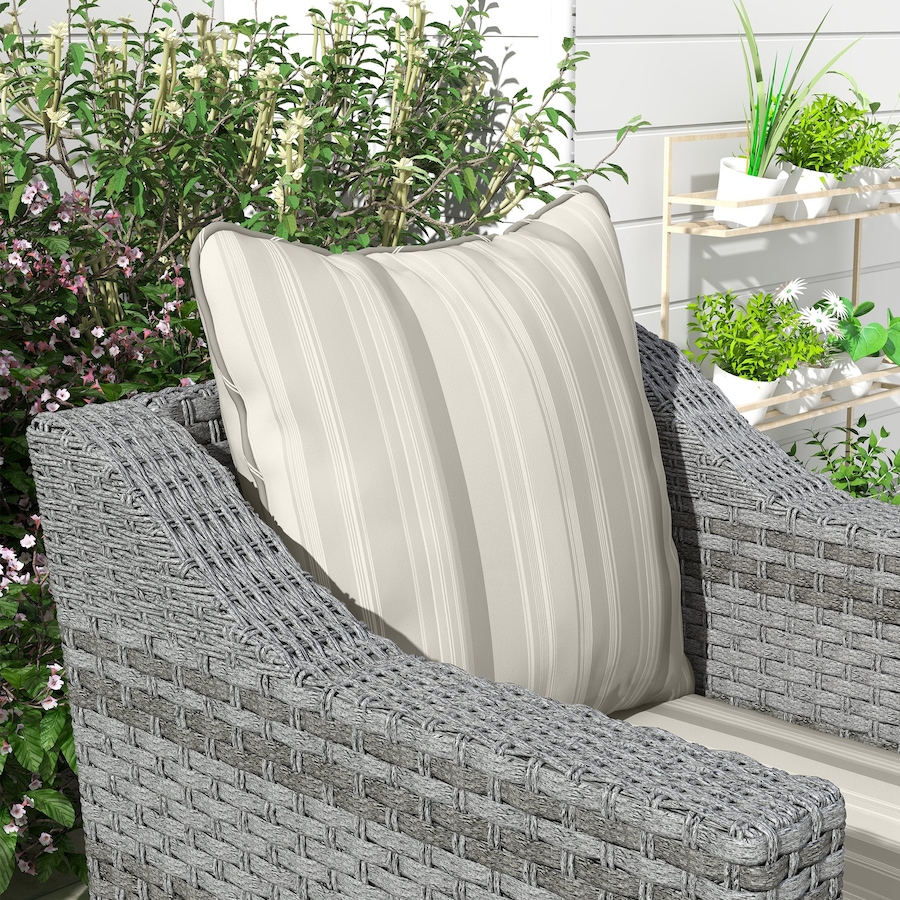 Image 987989_ALTMORE8.jpg, Product 987-989 / Price $129.99, Outsunny Outdoor Chair Cushions with Backrest for Garden Patio, Grey from Outsunny on TSC.ca's Home & Garden department