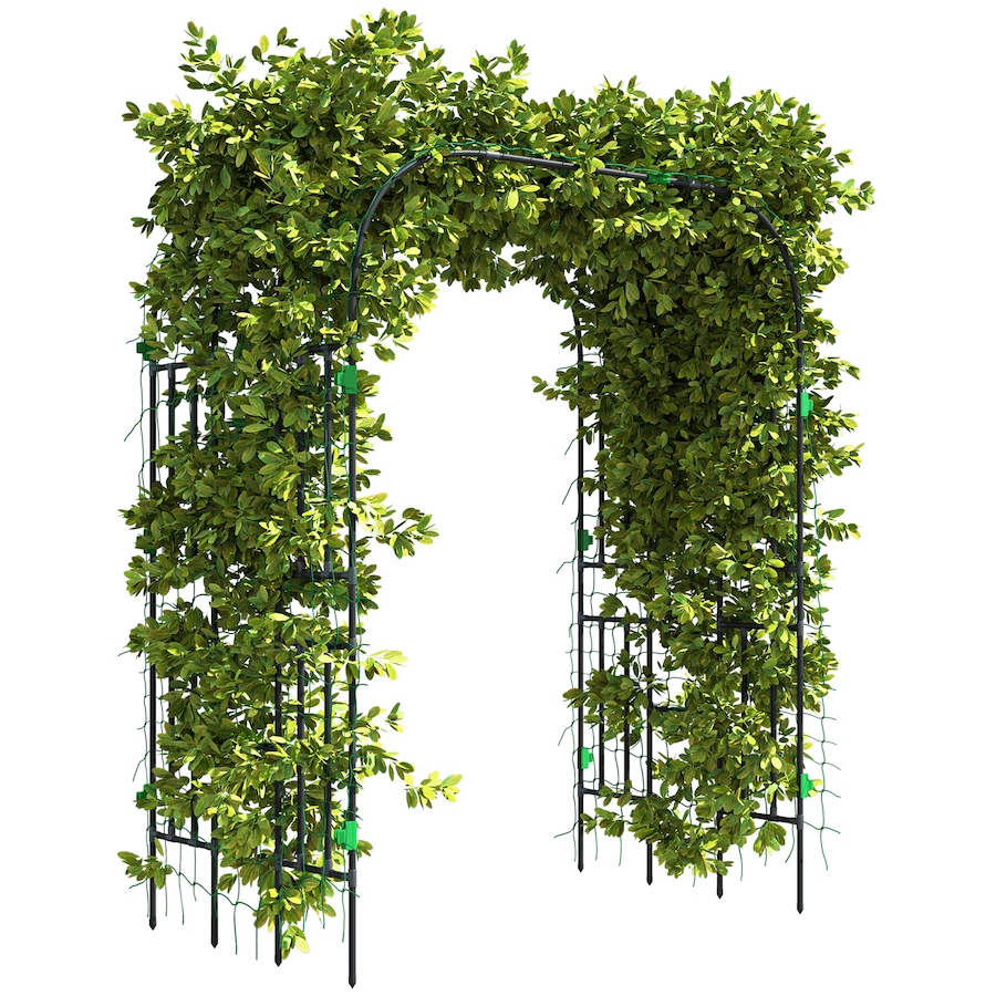 Image 988023.jpg, Product 988-023 / Price $128.99, Outsunny 8 FT Tall Garden Arch Trellis for Climbing Plants Outdoor from Outsunny on TSC.ca's Home & Garden department
