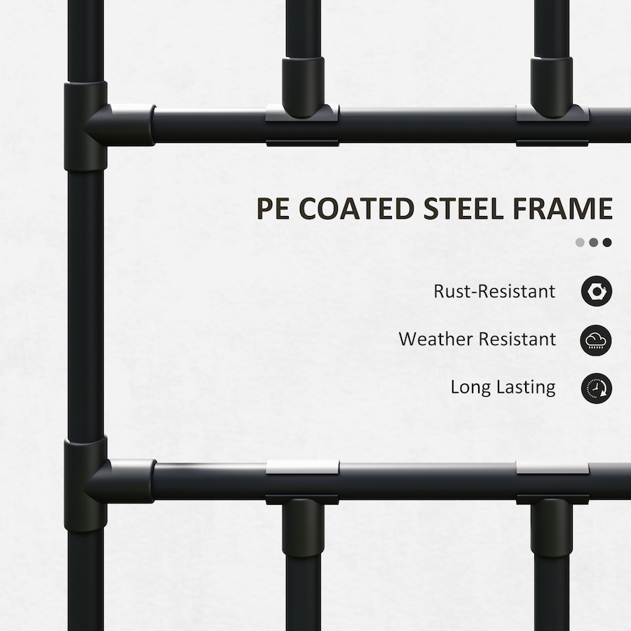 Image 988023_ALTMORE5.jpg, Product 988-023 / Price $128.99, Outsunny 8 FT Tall Garden Arch Trellis for Climbing Plants Outdoor from Outsunny on TSC.ca's Home & Garden department