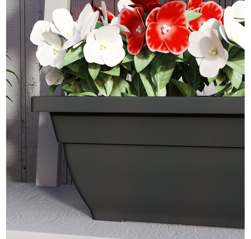 Image 988024_ALTMORE7.jpg, Product 988-024 / Price $54.99, Outsunny 7 Pack 23 Inches Window Boxes Planters, Black from Outsunny on TSC.ca's Home & Garden department