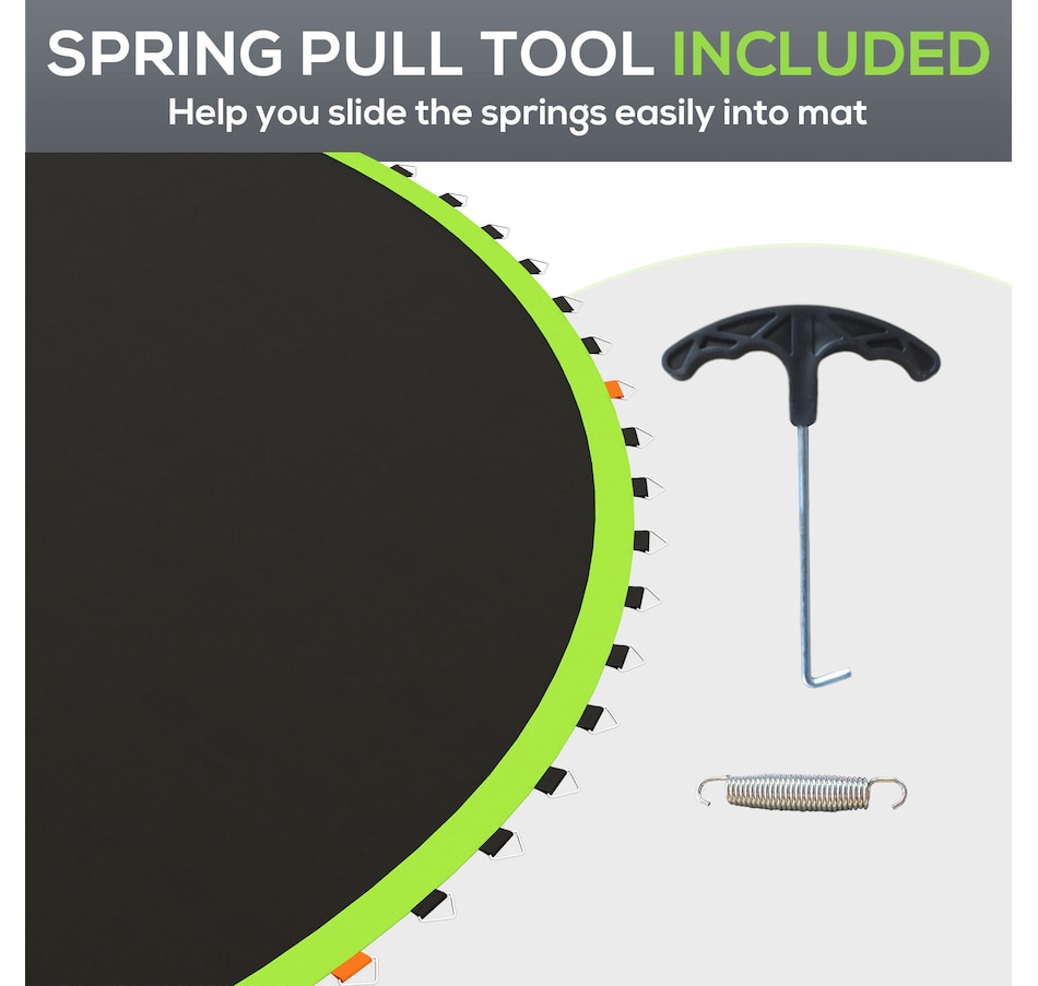 Image 988031_ALTMORE5.jpg, Product 988-031 / Price $64.99, Soozier Replacement Trampoline Mat with 72 V-Hooks, Fits 12ft Trampoline from Soozier on TSC.ca's Health & Fitness department