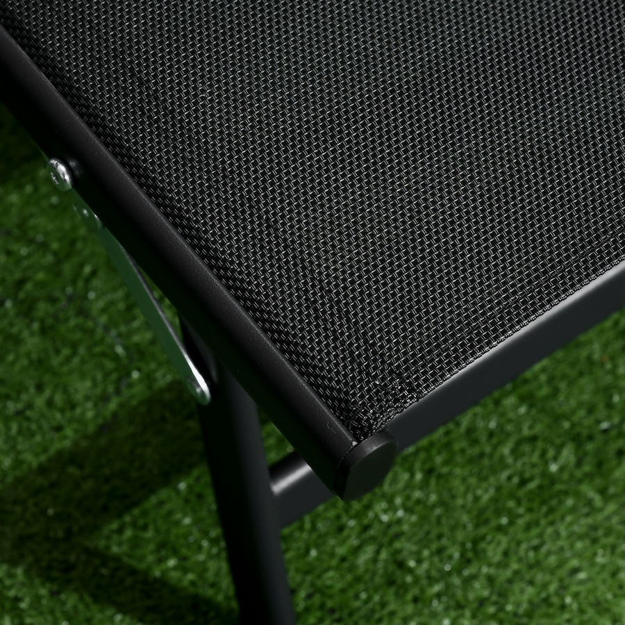 Image 988066_ALTMORE8.jpg, Product 988-066 / Price $239.99, Outsunny 2PCs Lounge Chairs with Wheels, 5-Level Adjustable Backrest, Black from Outsunny on TSC.ca's Home & Garden department
