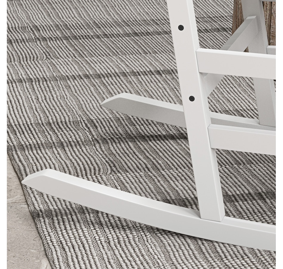 Image 988067_ALTMORE7.jpg, Product 988-067 / Price $249.99, Outsunny Wooden Patio Rocking Chairs Set of 2 w/ Slatted Seat, White from Outsunny on TSC.ca's Home & Garden department