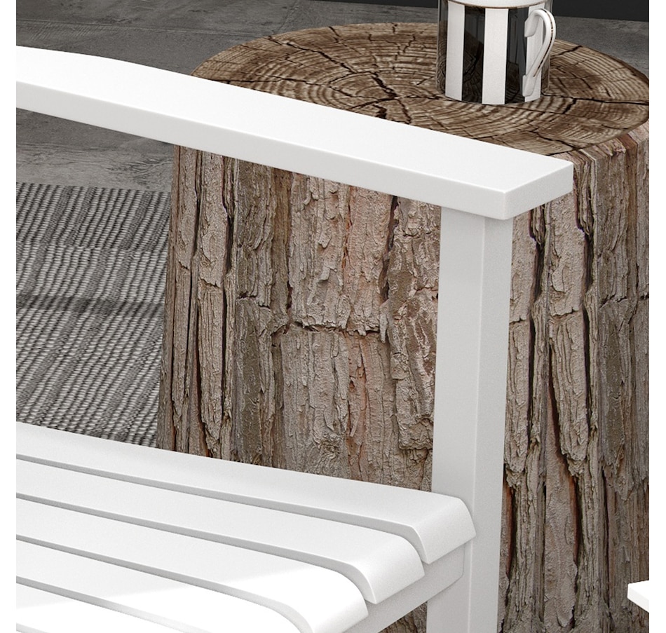 Image 988067_ALTMORE8.jpg, Product 988-067 / Price $249.99, Outsunny Wooden Patio Rocking Chairs Set of 2 w/ Slatted Seat, White from Outsunny on TSC.ca's Home & Garden department