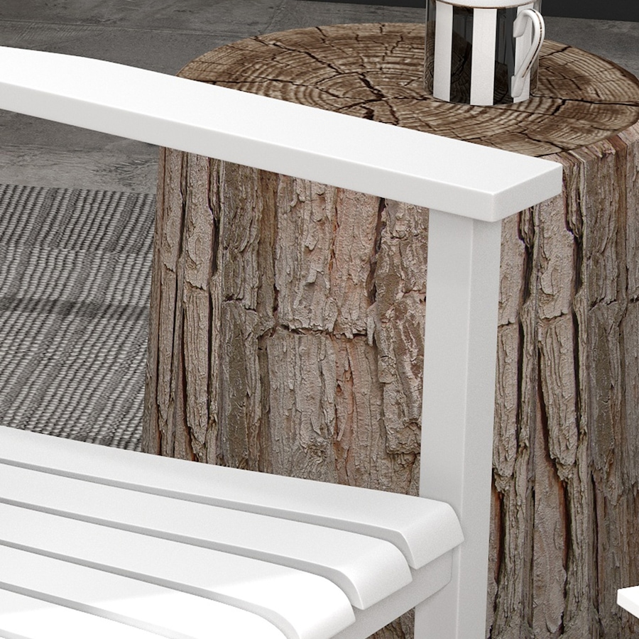 Image 988067_ALTMORE8.jpg, Product 988-067 / Price $255.99, Outsunny Wooden Patio Rocking Chairs Set of 2 w/ Slatted Seat, White from Outsunny on TSC.ca's Home & Garden department