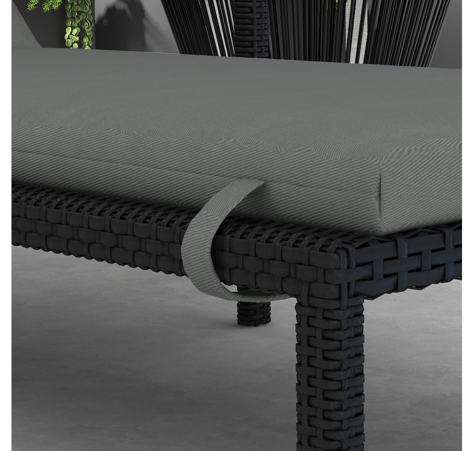 Image 988082_ALTMORE8.jpg, Product 988-082 / Price $169.99, Outsunny Outdoor Lounge Chair Cushions with Back Ties, Set of 2, Grey from Outsunny on TSC.ca's Home & Garden department