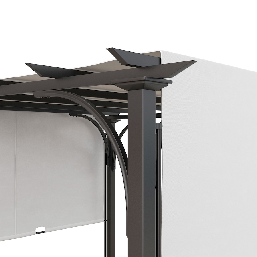 Image 988091_ALTMORE7.jpg, Product 988-091 / Price $319.99, Outsunny 10' x 10' Outdoor Pergola Patio Gazebo Canopy, White from Outsunny on TSC.ca's Home & Garden department