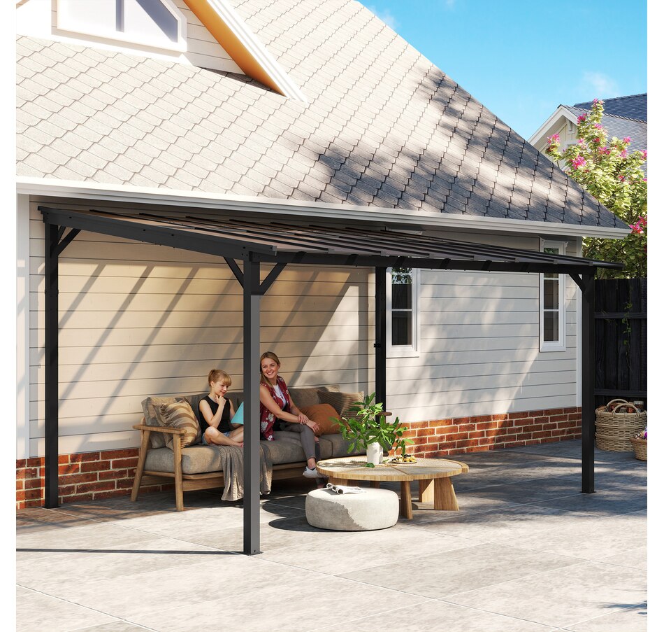 Image 988094_ALTMORE1.jpg, Product 988-094 / Price $839.99, Outsunny 10' x 14' Pergola, UPF 50+ & Waterproof Polycarbonate Gazebo from Outsunny on TSC.ca's Home & Garden department