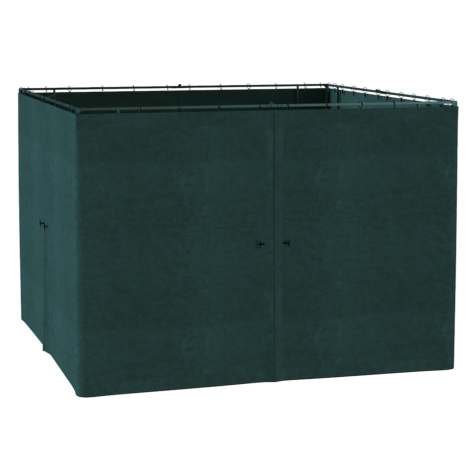 Image 988100.jpg, Product 988-100 / Price $84.99, Outsunny 10' x 10' Universal Gazebo Curtains, 4 Panels, Slate Grey from Outsunny on TSC.ca's Home & Garden department