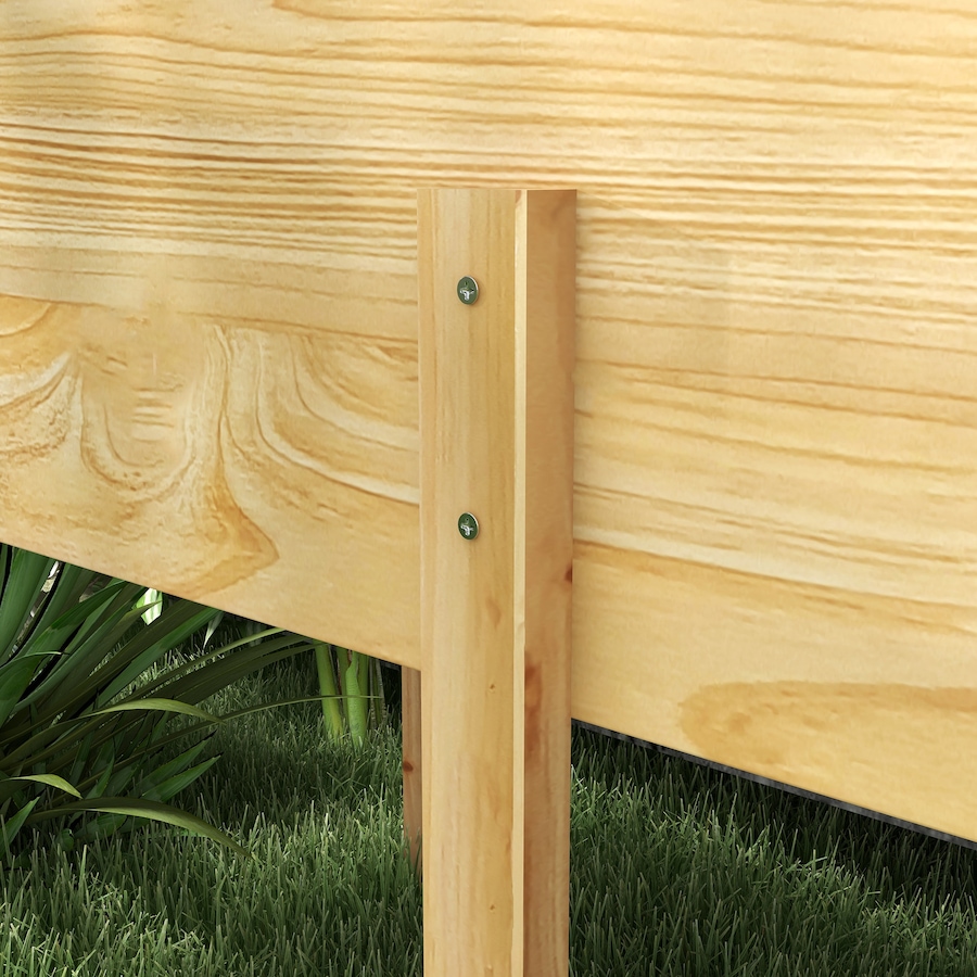 Image 988108_ALTMORE7.jpg, Product 988-108 / Price $189.99, Outsunny Extra Large Wooden Planter Box with Legs & Drain Holes, Natural from Outsunny on TSC.ca's Home & Garden department