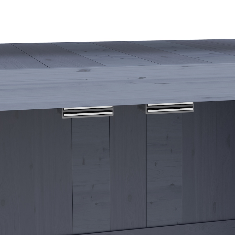 Image 988116_ALTMORE8.jpg, Product 988-116 / Price $169.99, Outsunny Outdoor Potting Bench with Storage, Wheels, Grey from Outsunny on TSC.ca's Home & Garden department