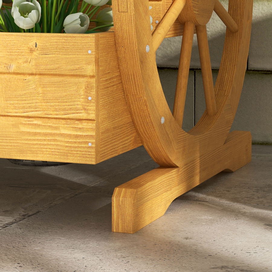 Image 988130_ALTMORE8.jpg, Product 988-130 / Price $79.99, Outsunny Wooden Wagon Planter Box, Decorative 3-Tier Raised Garden Bed from Outsunny on TSC.ca's Home & Garden department