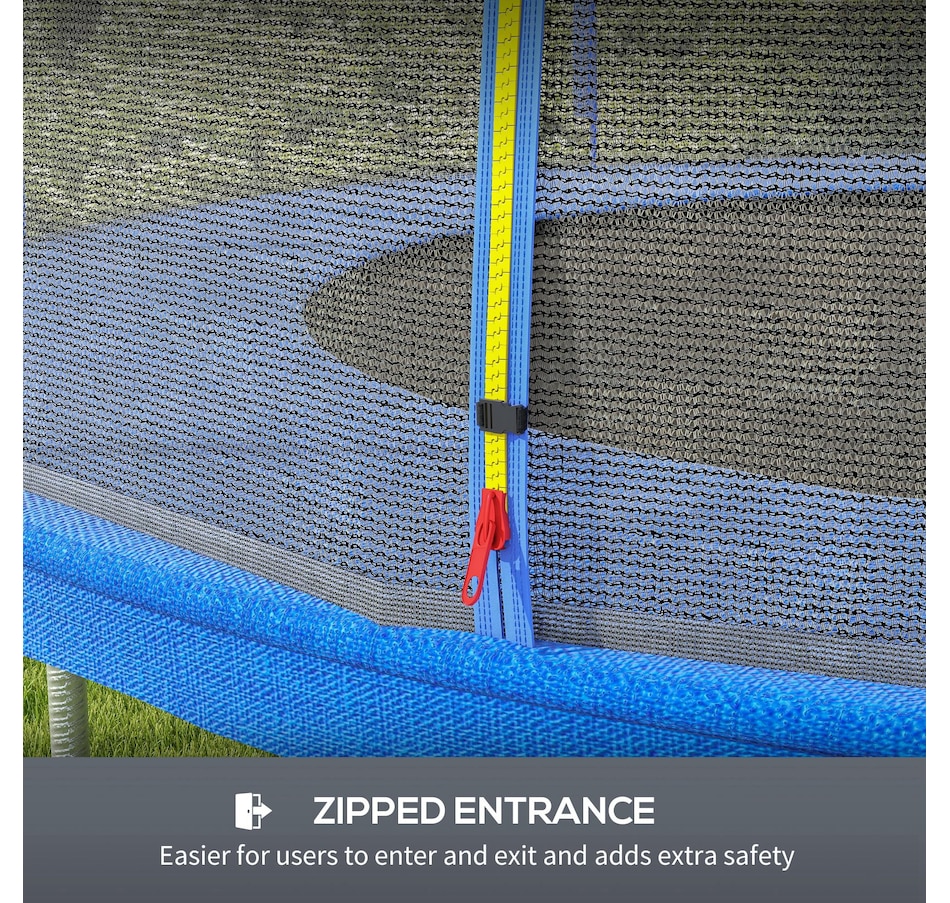Image 988131_ALTMORE4.jpg, Product 988-131 / Price $54.99, Soozier 12ft Trampoline Net Replacement with Zippered Entrance from Soozier on TSC.ca's Health & Fitness department