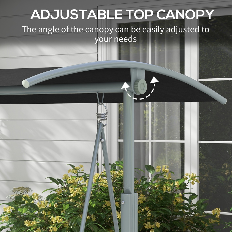 Image 988147_ALTMORE3.jpg, Product 988-147 / Price $219.99, Outsunny 2-Seat Patio Swing Chair with Adjustable Canopy, Centre Table from Outsunny on TSC.ca's Home & Garden department