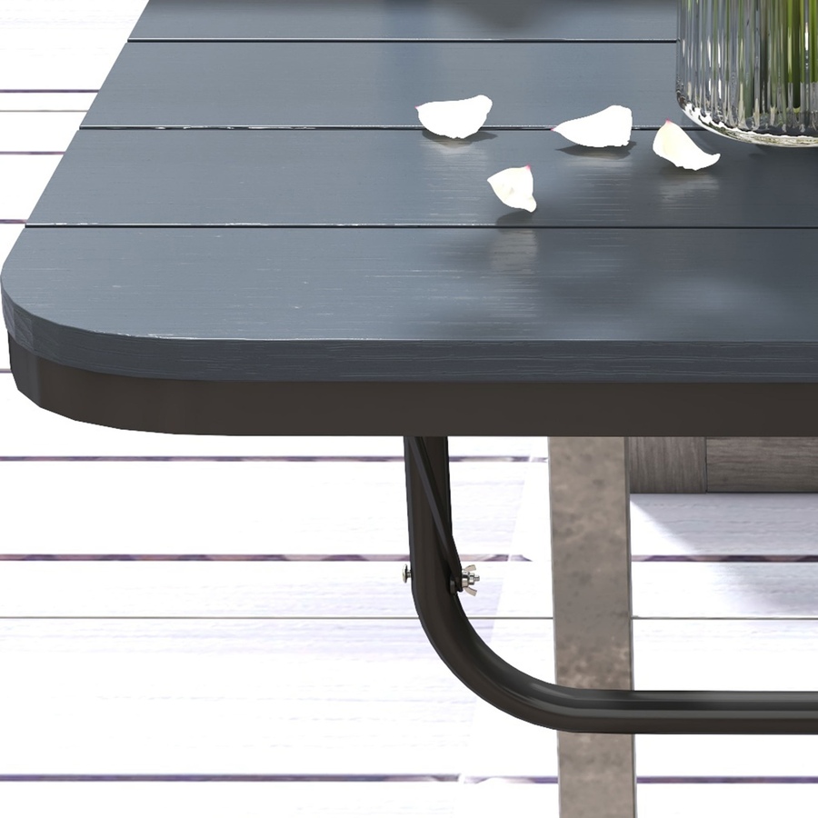 Image 988151_ALTMORE8.jpg, Product 988-151 / Price $78.99, Outsunny Railing Table w/ Adjustable Height, Outdoor Hanging Table, Black from Outsunny on TSC.ca's Home & Garden department