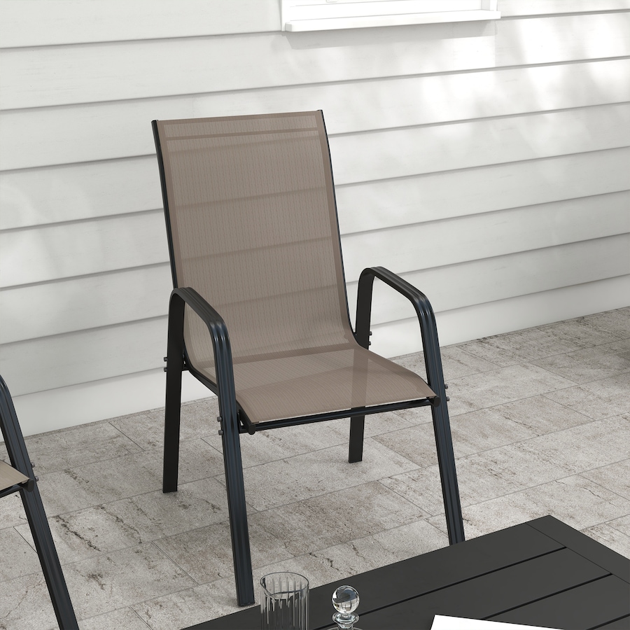 Image 988162_ALTMORE6.jpg, Product 988-162 / Price $159.99, Outsunny Set of 4 Patio Dining Chairs with Armrests for Garden, Grey from Outsunny on TSC.ca's Home & Garden department