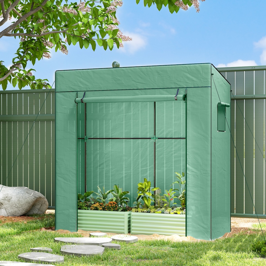 Image 988194_ALTMORE1.jpg, Product 988-194 / Price $59.99, Outsunny Tomato Greenhouse with Reinforced PE Cover Walk-in Green House from Outsunny on TSC.ca's Home & Garden department