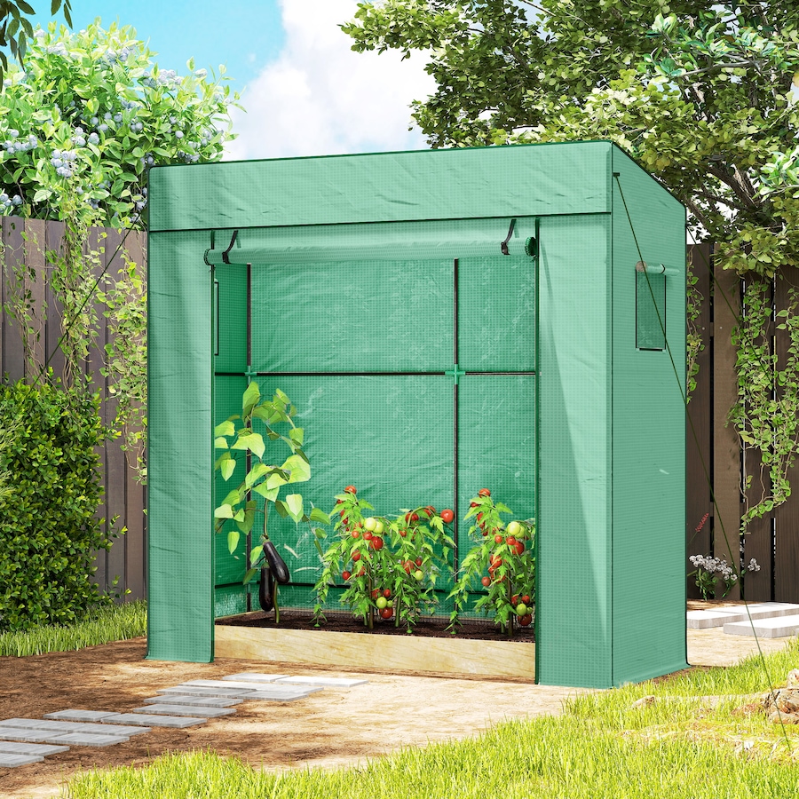 Image 988194_ALTMORE7.jpg, Product 988-194 / Price $59.99, Outsunny Tomato Greenhouse with Reinforced PE Cover Walk-in Green House from Outsunny on TSC.ca's Home & Garden department