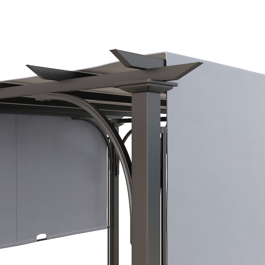 Image 988201_ALTMORE7.jpg, Product 988-201 / Price $319.99, Outsunny 10' x 10' Outdoor Pergola Patio Gazebo Canopy, Grey from Outsunny on TSC.ca's Home & Garden department