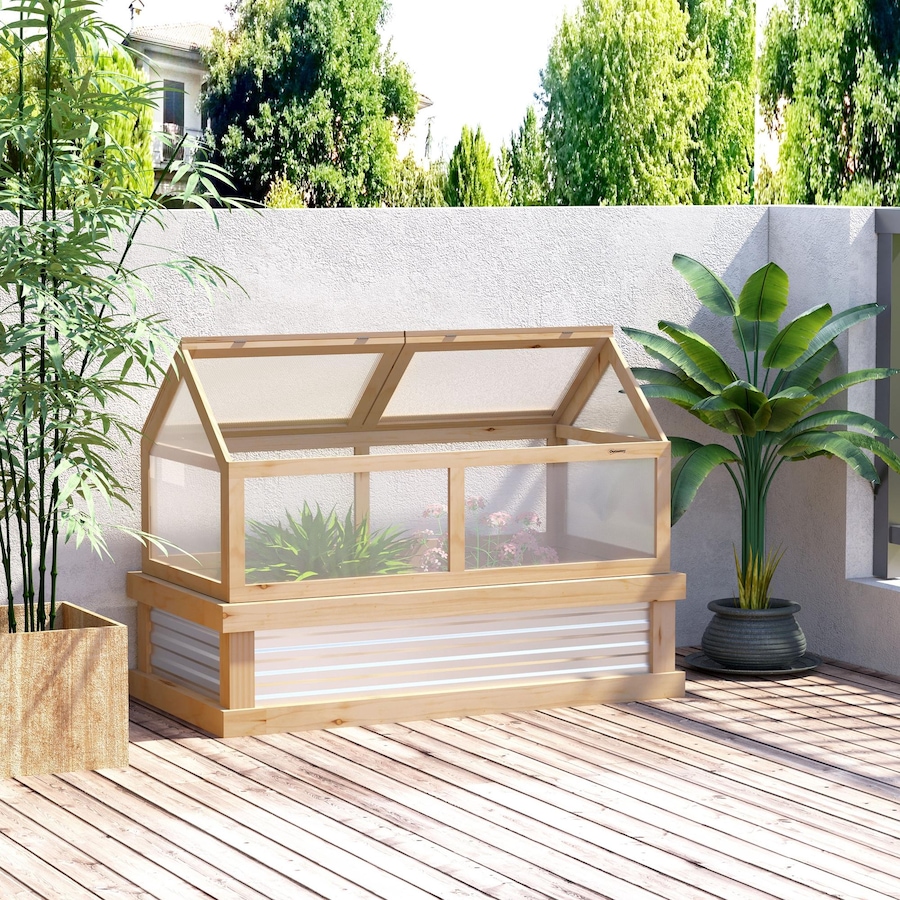 Image 988202_ALTMORE1.jpg, Product 988-202 / Price $184.99, Outsunny Polycarbonate Cold Frame, Raised Garden Bed Greenhouse from Outsunny on TSC.ca's Home & Garden department