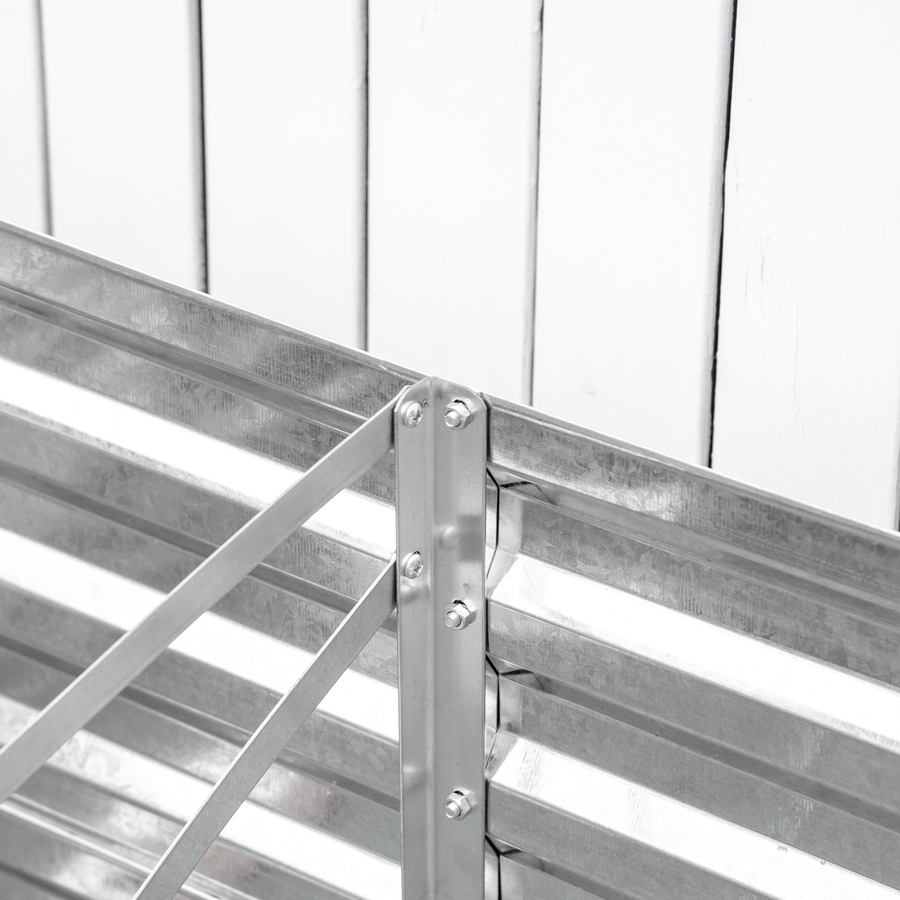 Image 988204_ALTMORE6.jpg, Product 988-204 / Price $94.99, Outsunny 6' x 3' x 2' Galvanized Raised Garden Bed from Outsunny on TSC.ca's Home & Garden department
