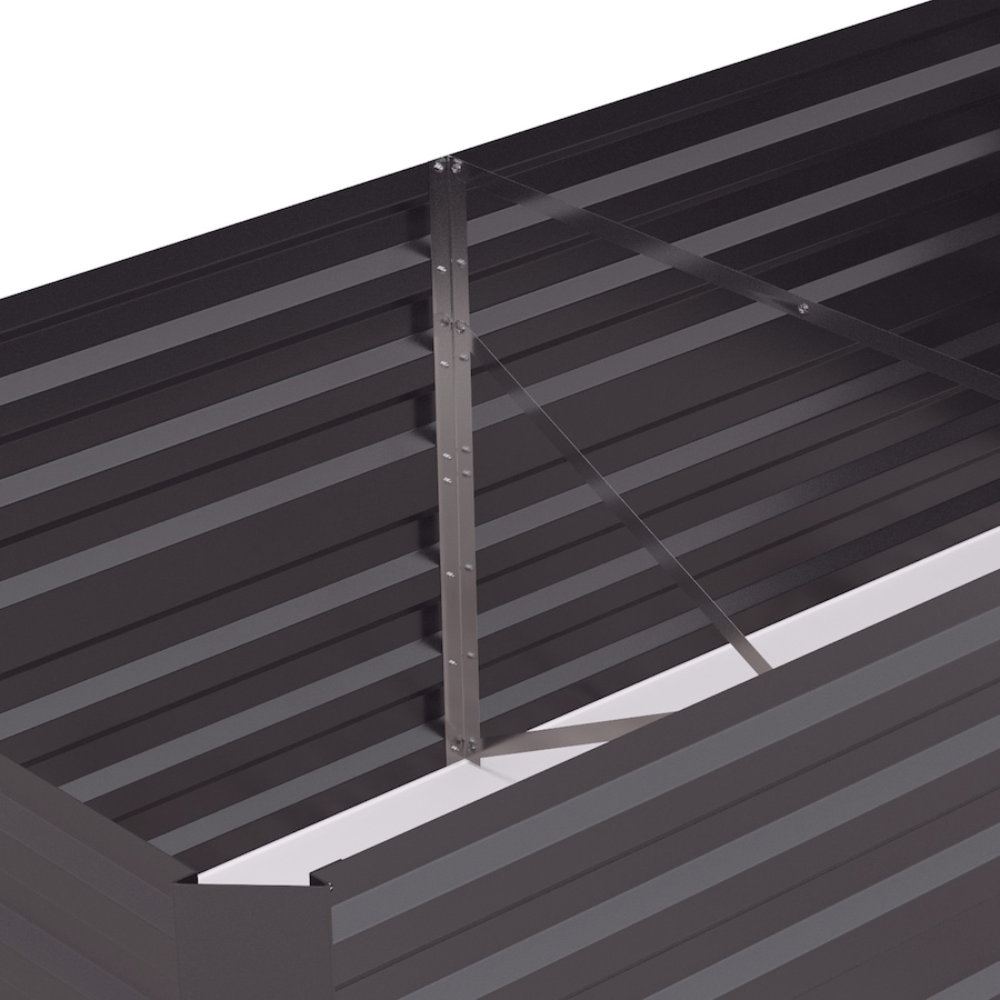 Image 988221_ALTMORE7.jpg, Product 988-221 / Price $104.99, Outsunny Raised Garden Bed Metal Planter Box with Reinforced Rods, Grey from Outsunny on TSC.ca's Home & Garden department