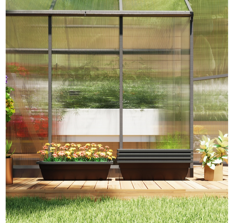 Image 988227_ALTMORE6.jpg, Product 988-227 / Price $49.99, Outsunny 5 Pack 23 Inches Window Boxes Planters, Black from Outsunny on TSC.ca's Home & Garden department