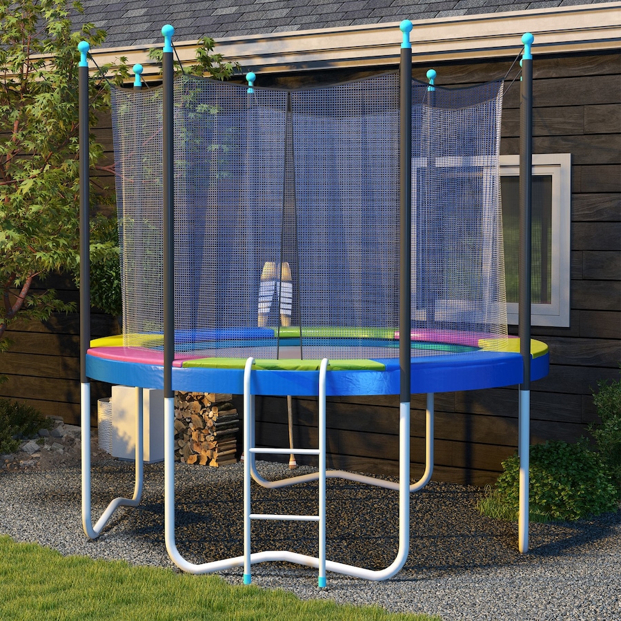Image 988232_ALTMORE6.jpg, Product 988-232 / Price $59.99, Soozier 8FT Trampoline Pad Spring Cover, Waterproof, Multi-Colored from Soozier on TSC.ca's Health & Fitness department