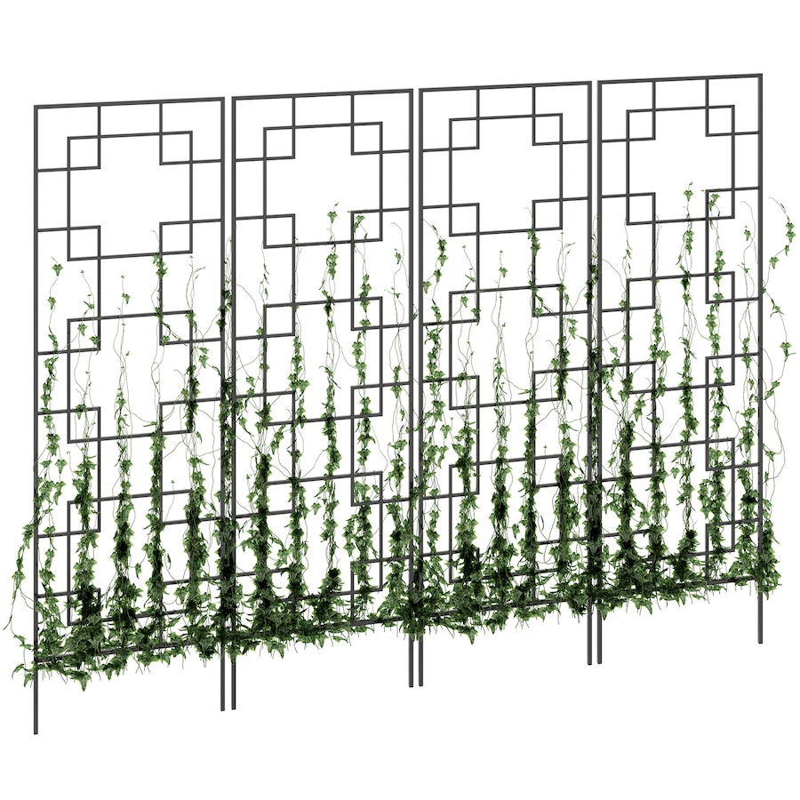 Image 988244.jpg, Product 988-244 / Price $189.99, Outsunny 72" Garden Trellis Pack of 4, for Roses, Vine, Cucumber, Clematis from Outsunny on TSC.ca's Home & Garden department