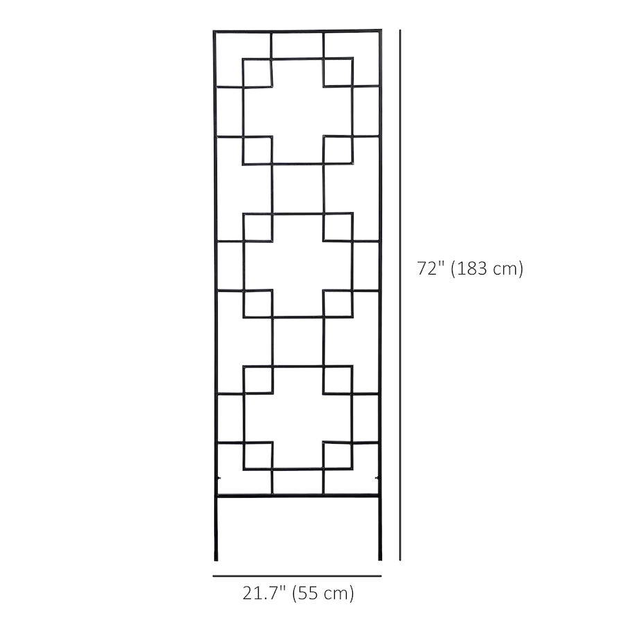 Image 988244_ALTMORE2.jpg, Product 988-244 / Price $189.99, Outsunny 72" Garden Trellis Pack of 4, for Roses, Vine, Cucumber, Clematis from Outsunny on TSC.ca's Home & Garden department