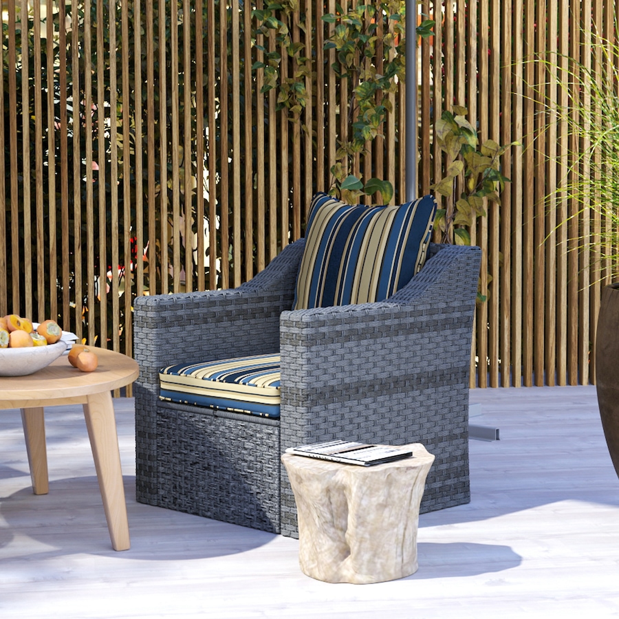 Image 988272_ALTMORE7.jpg, Product 988-272 / Price $133.99, Outsunny Outdoor Chair Cushions with Backrest for Garden Patio, Blue from Outsunny on TSC.ca's Home & Garden department