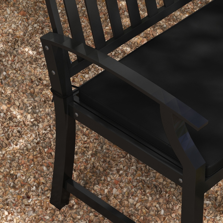 Image 988276_ALTMORE8.jpg, Product 988-276 / Price $62.99, Outsunny 2-Seater Outdoor Bench Cushion with Zipper Cover, Black from Outsunny on TSC.ca's Home & Garden department