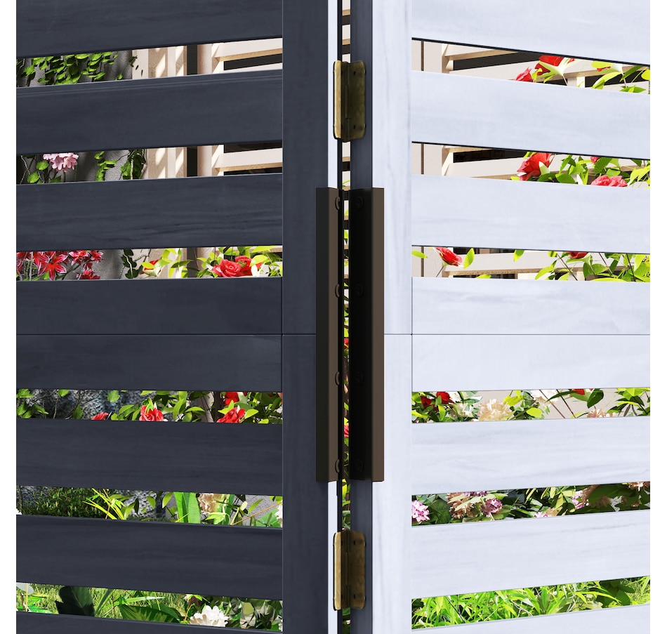 Image 988283_ALTMORE8.jpg, Product 988-283 / Price $215.10, Outsunny Outdoor Privacy Screen with 4 Raised Beds and Drainage Holes from Outsunny on TSC.ca's Home & Garden department