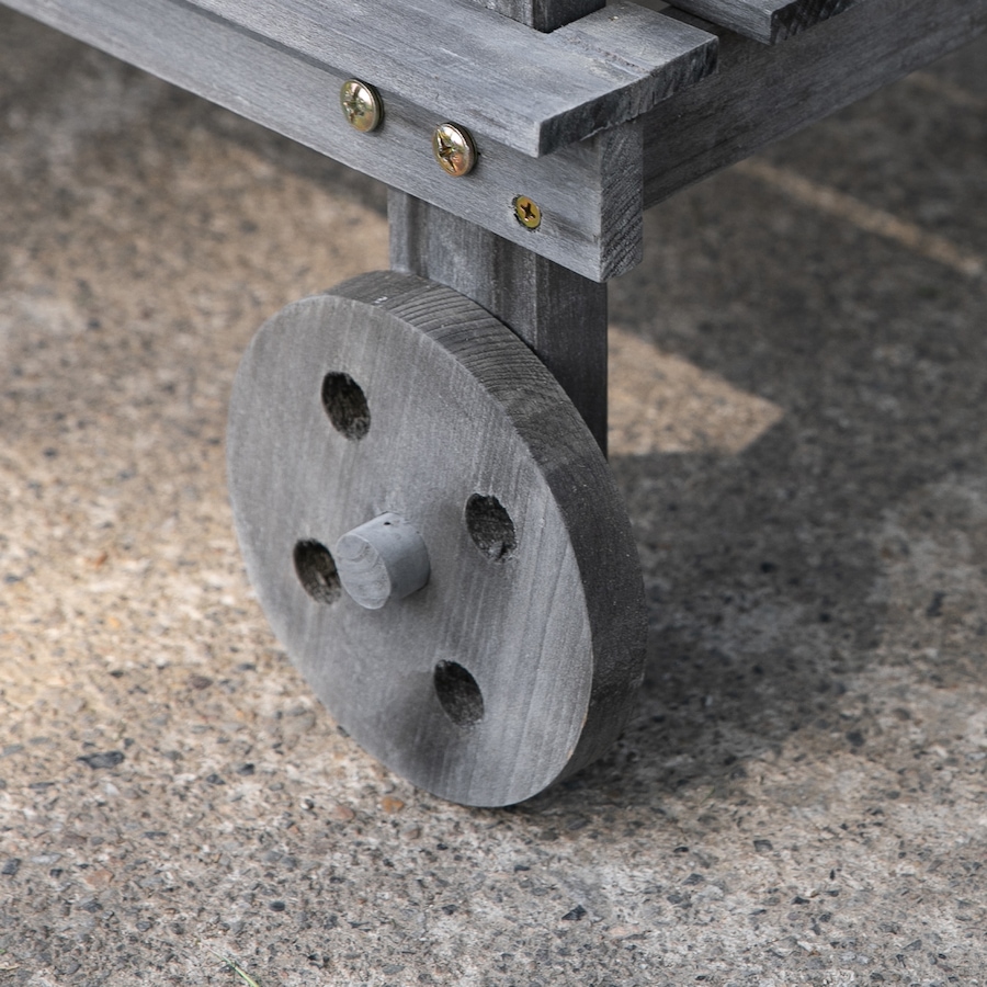 Image 988315_ALTMORE7.jpg, Product 988-315 / Price $125.99, Outsunny 36" Wooden Potting Bench Work Table with 2 Removable Wheels Gray from Outsunny on TSC.ca's Home & Garden department