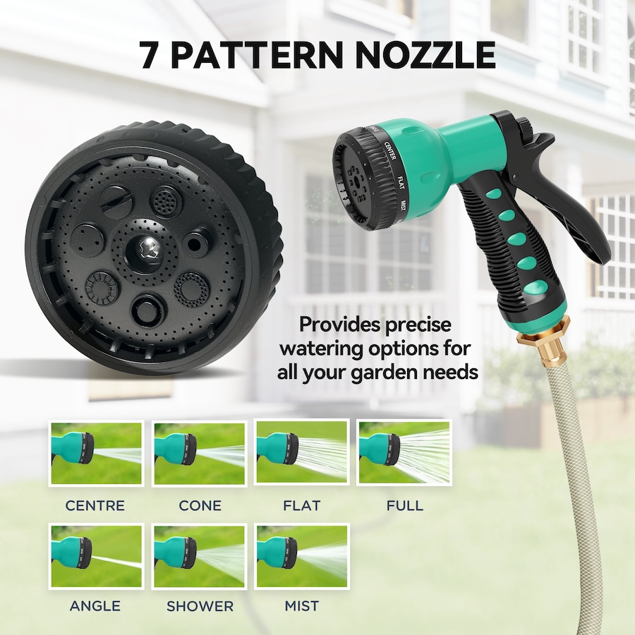 Image 988320_ALTMORE6.jpg, Product 988-320 / Price $106.99, Outsunny Retractable Hose Reel, 1/2 in x 65ft Garden Hose Reel, Blue from Outsunny on TSC.ca's Home & Garden department